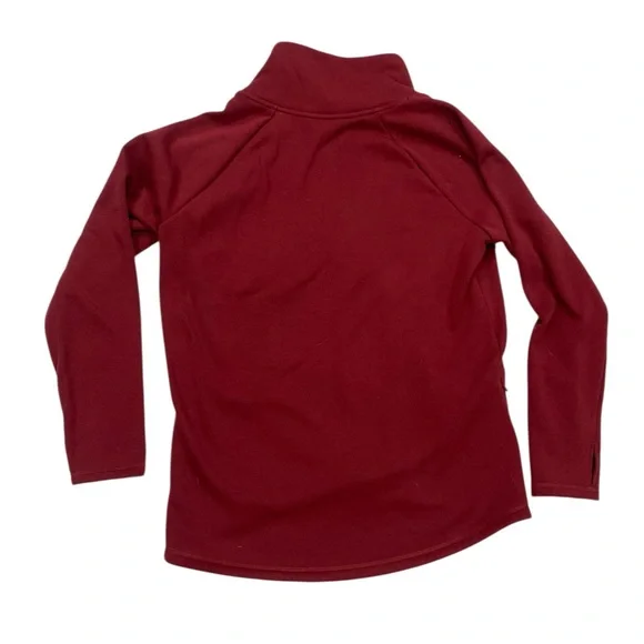 🌟🌟ATHLETA WOMANS RED COZY KARMA ASYM LARGE PULLOVER 🌟🌟 - Picture 3 of 6